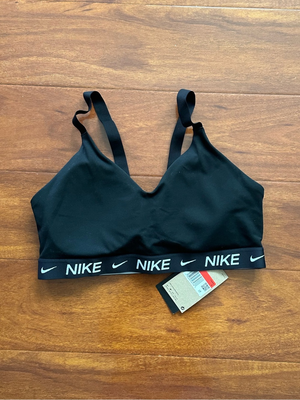 Nike Indy Medium Support Padded Adjustable Sports Bra (read descr/ defect)